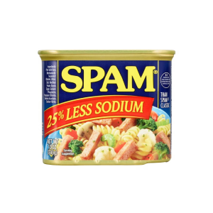 HORMEL SPAM LUNCHEON MEAT - 25% LESS SODIUM
