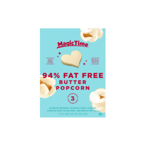 MAGICTIME MICROWABALE 94% FAT FREE POPCORN