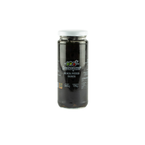 LUXEAPERS BLACK PITTED OLIVES